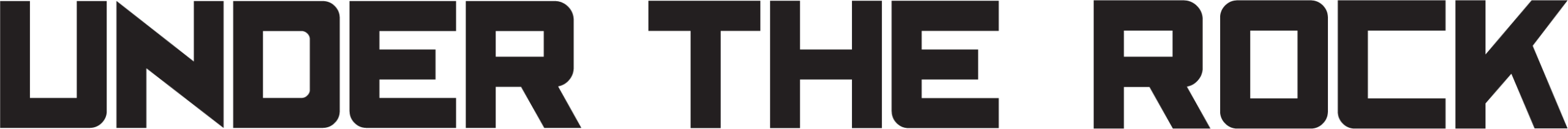 UNDER THE ROCK GAMES